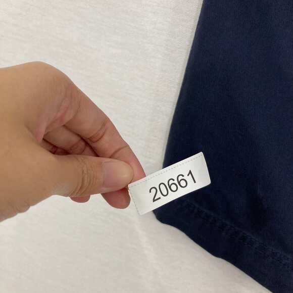 New IZOD Navy size 42 Flat Front Saltwater Twill Shorts Summer Outdoor Golf - Picture 12 of 12